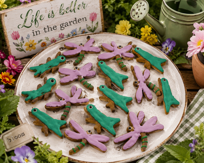 DRAGONFLY & GRASSHOPPER COOKIES
