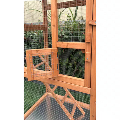 Outdoor Wooden Bird Cage