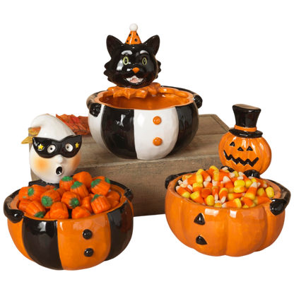 Halloween Ceramic Candy Dish -