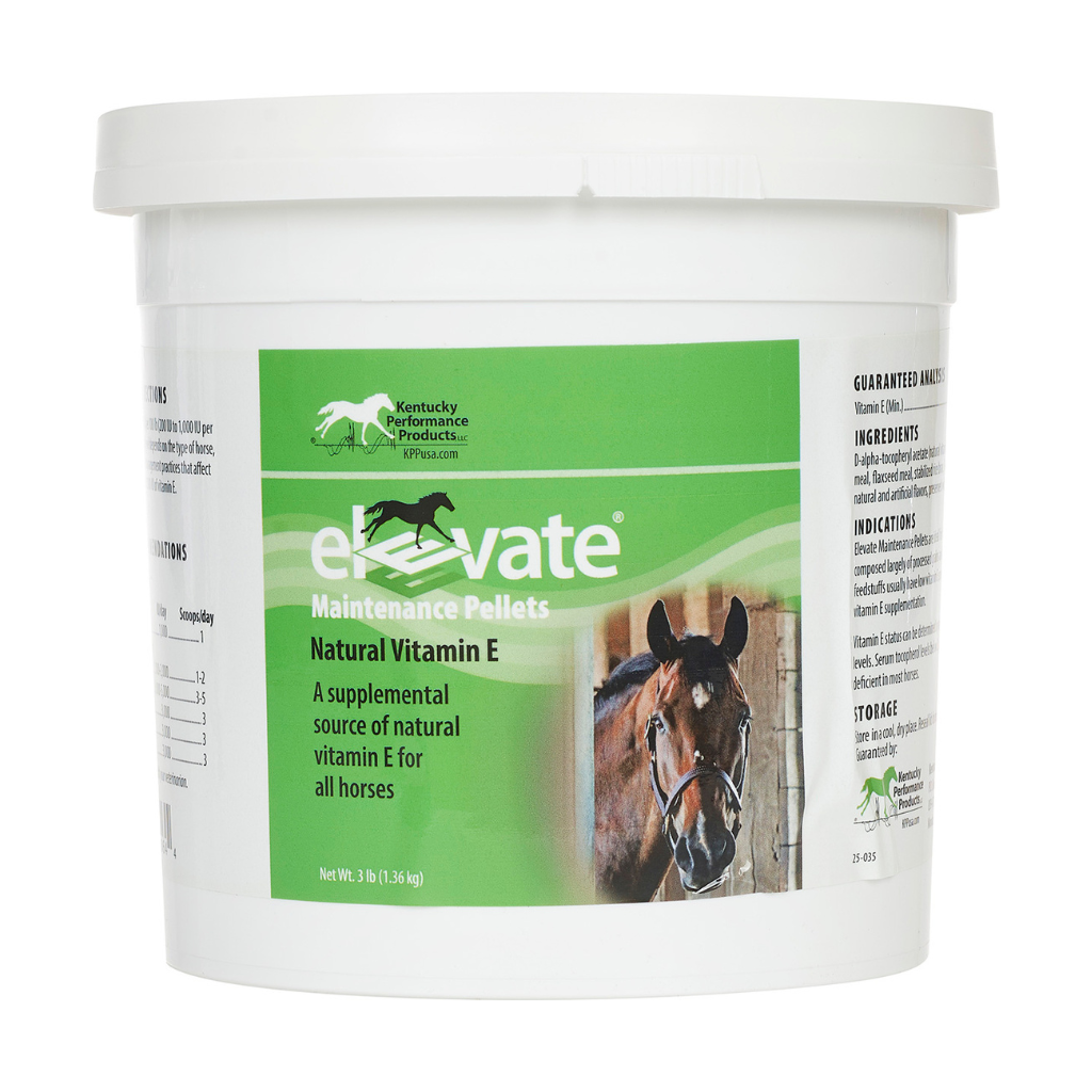Elevate Maintenance Pellets Natural Vitamin E for Horses