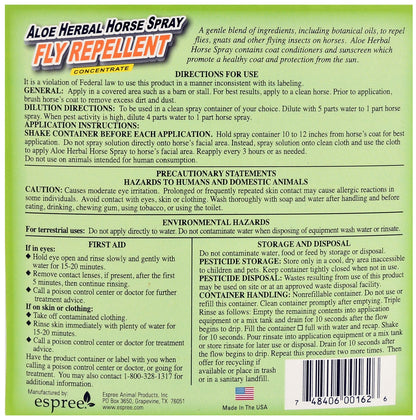 Espree Aloe Herbal Fly Spray for Horses