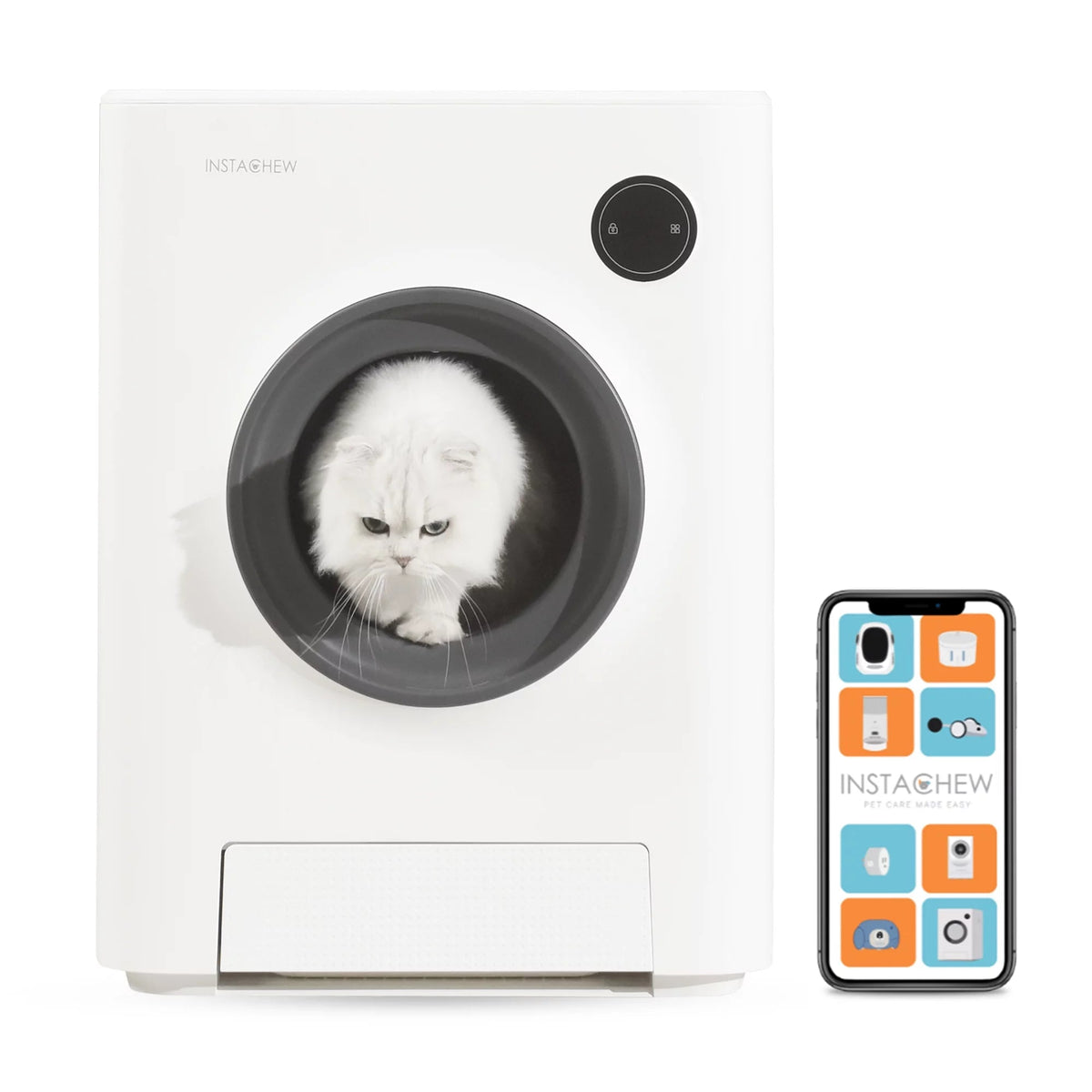 Say goodbye to scooping! 🐾 Meet the Purrclean Self-Cleaning Cat Litter Box – now with app control and 5Ghz & 2.4Ghz Wifi support! 🐱✨
