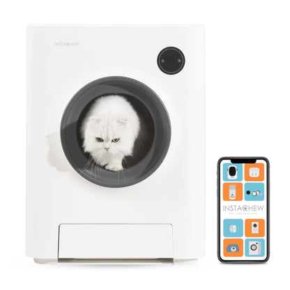 Say goodbye to scooping! 🐾 Meet the Purrclean Self-Cleaning Cat Litter Box – now with app control and 5Ghz & 2.4Ghz Wifi support! 🐱✨