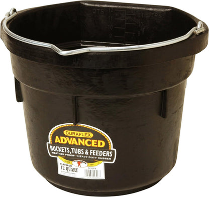 Little Giant Flat-Back Rubber Bucket