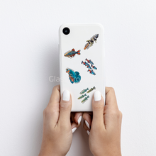 Mystery Nano Fish Stickers 5 pack