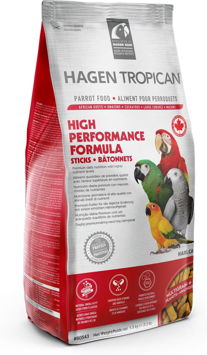 Hari Tropican High Performance Parrot Sticks, 3.3-lb