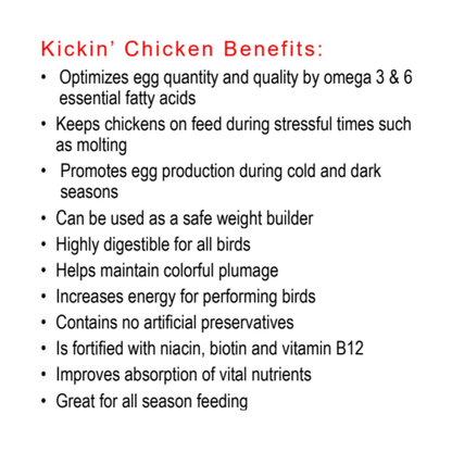 Healthy Coat Kickin Chicken Feed Supplement