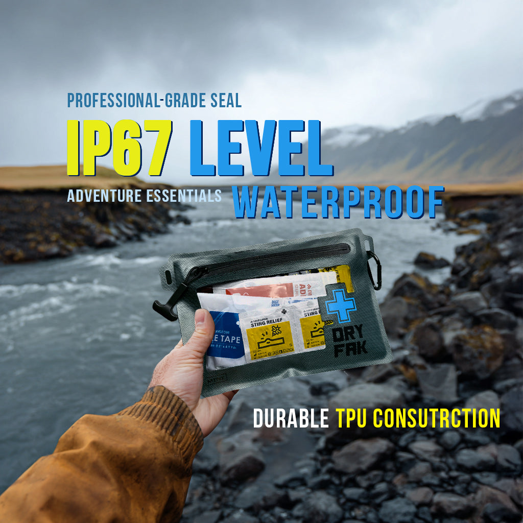 DRY FAK™ Mini Waterproof First Aid Kit
