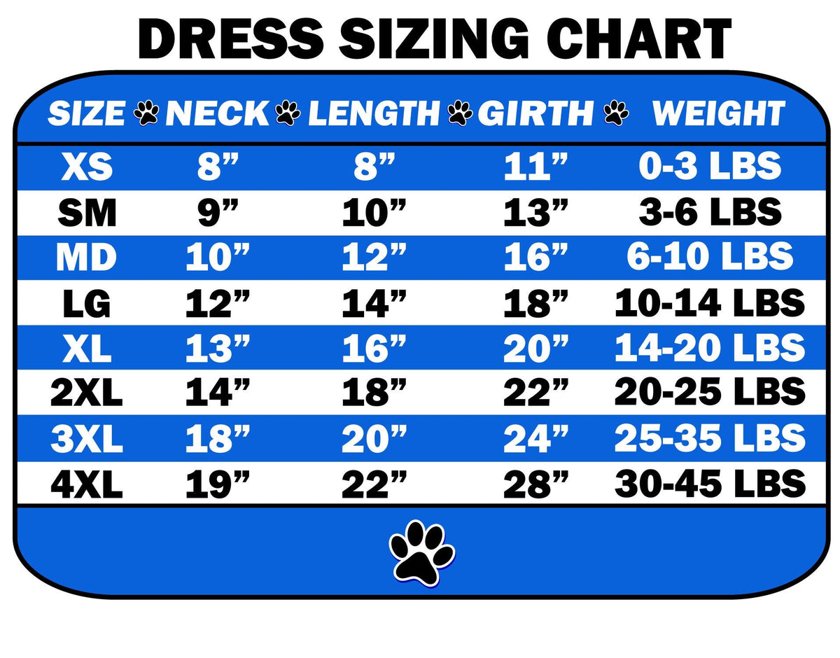 Pet Dress, Screen Printed, "Kiss Me"
