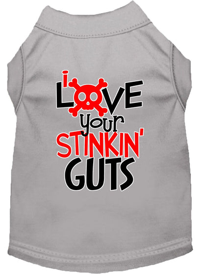 Pet Shirt "Love Your Stinking Guts"
