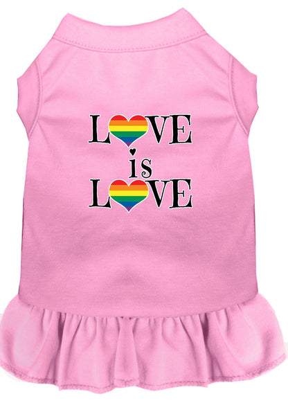 Pet Dress "Love Is Love"