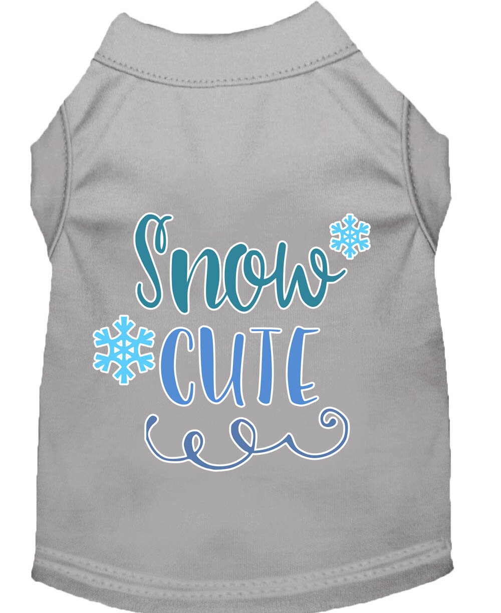 Christmas Pet Shirt "Snow Cute"