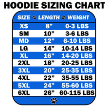 Pet Dog & Cat Hoodie Screen Printed, "Little Miss Mardi Gras"