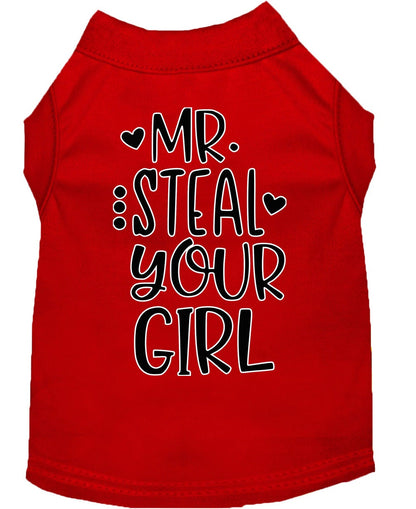 Pet Shirt "Mr. Steal Your Girl"