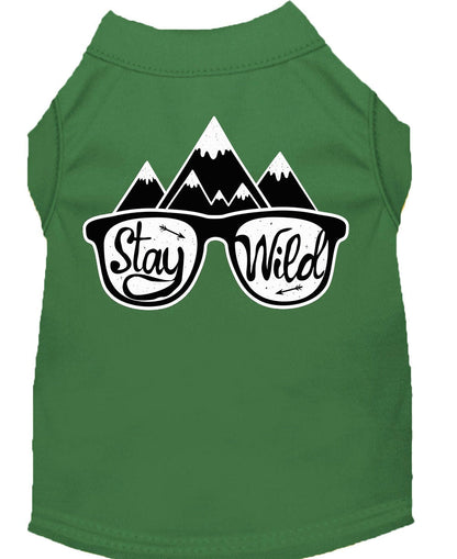 Pet Shirt  "Stay Wild"