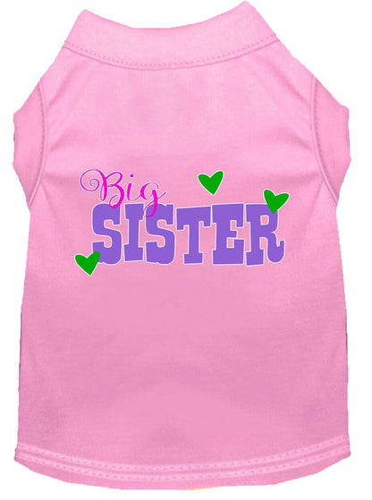 Pet Shirt "Big Sister"