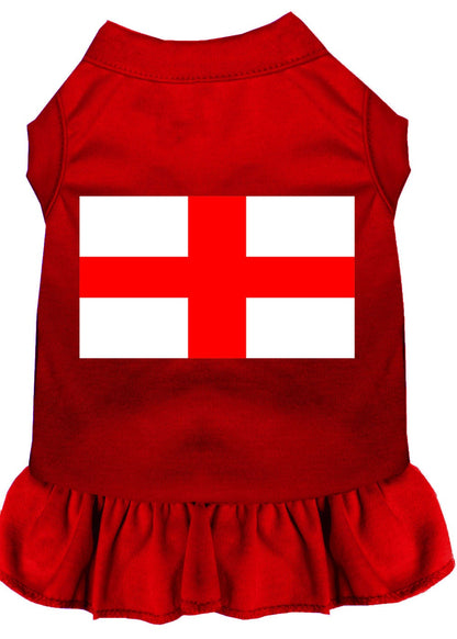 Pet Dress Screen Printed, "St. George's Cross"