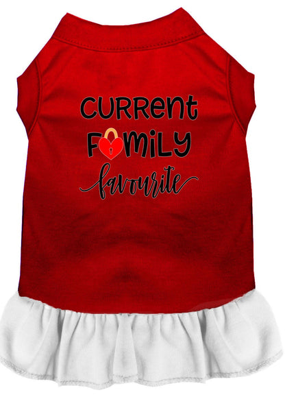 Pet Dress "Current Family Favorite"
