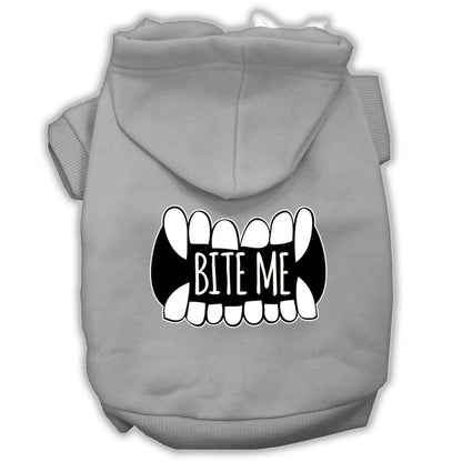 Pet Hoodie "Bite Me"