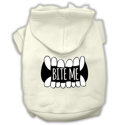Pet Hoodie "Bite Me"