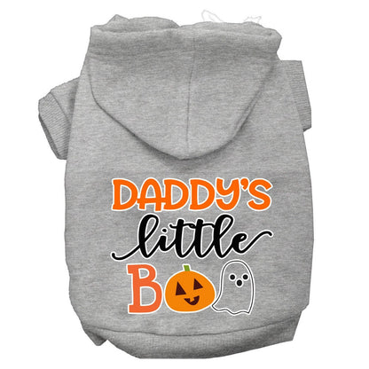 Halloween Pet Hoodie "Daddy's Little Boo"