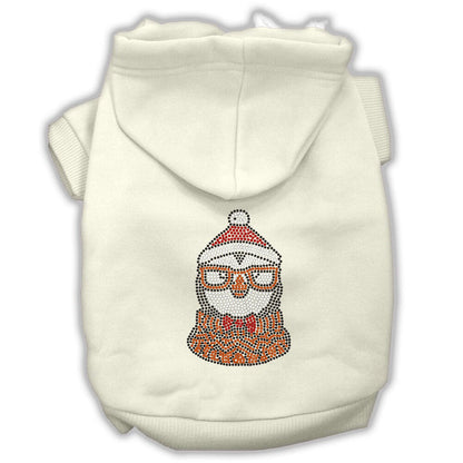 Christmas Pet Hoodie "Hipster Penguin"