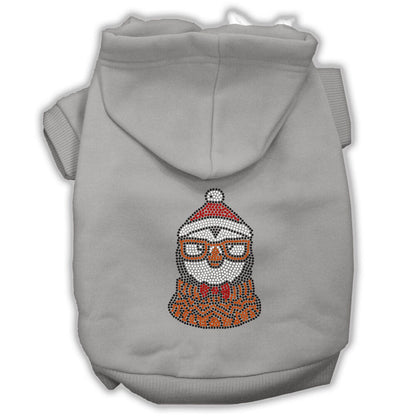 Christmas Pet Hoodie "Hipster Penguin"