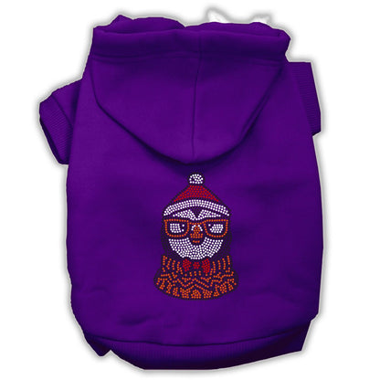 Christmas Pet Hoodie "Hipster Penguin"