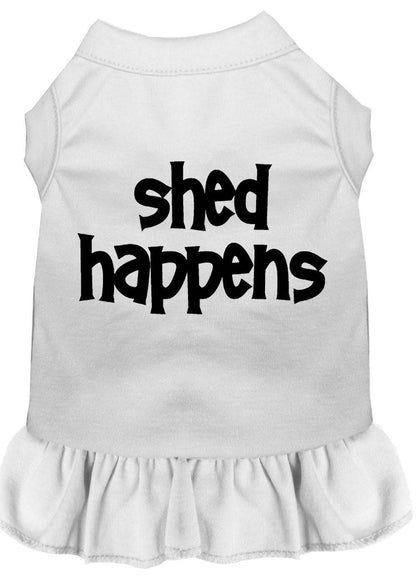 Pet Dress Screen Printed, "Shed Happens"