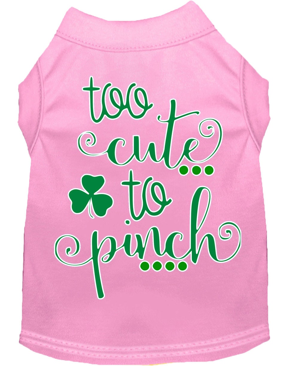 Pet Shirt "Too Cute To Pinch"