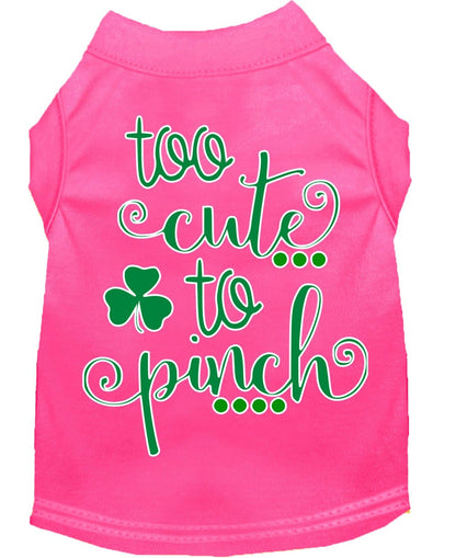 Pet Shirt "Too Cute To Pinch"