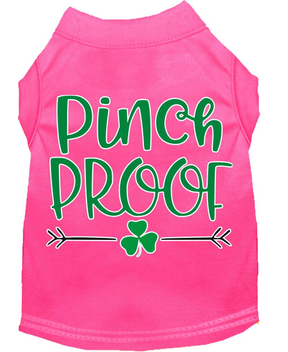Pet Shirt Screen Printed, "Pinch Proof"