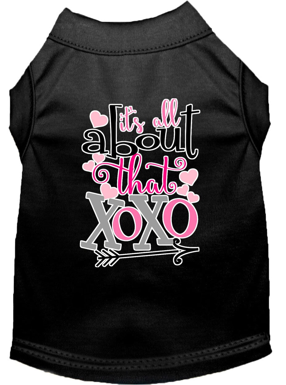 Pet Shirt "All About That XOXO"