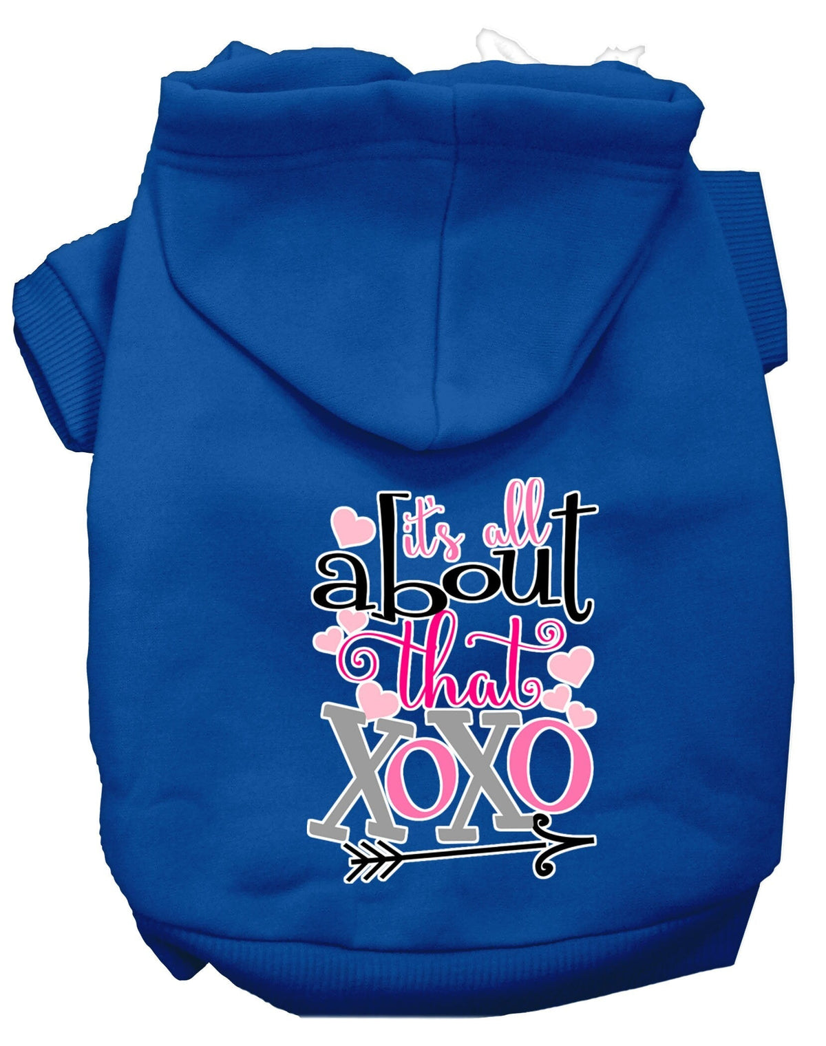 Pet Hoodie "All About That XOXO"