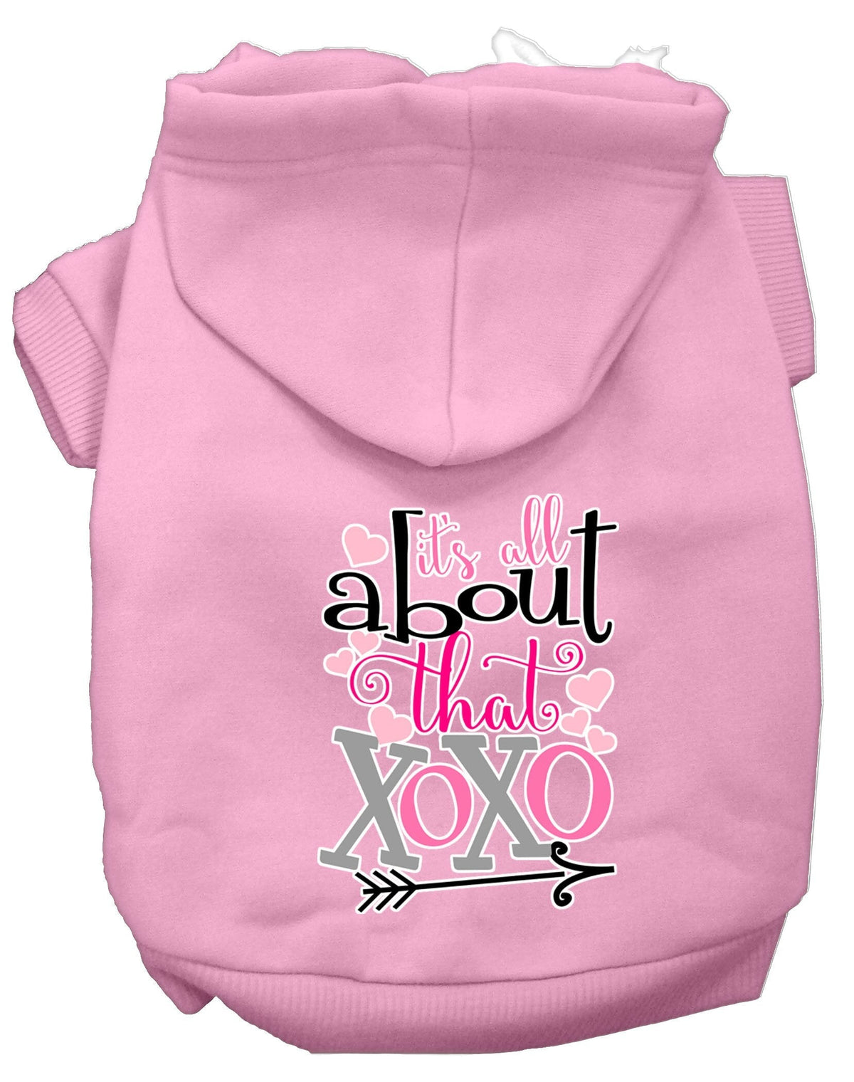 Pet Hoodie "All About That XOXO"