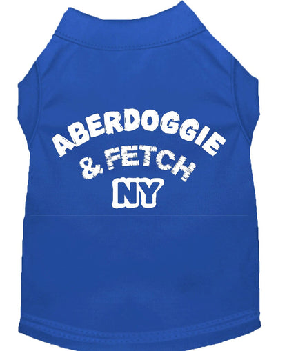 Pet Shirt "Aberdoggie and Fetch NY"