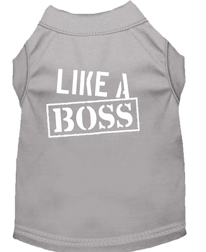 Pet Shirt "Like A Boss"