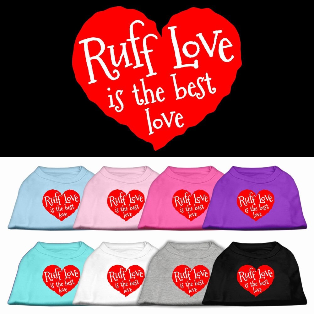Pet Shirt "Ruff Love"