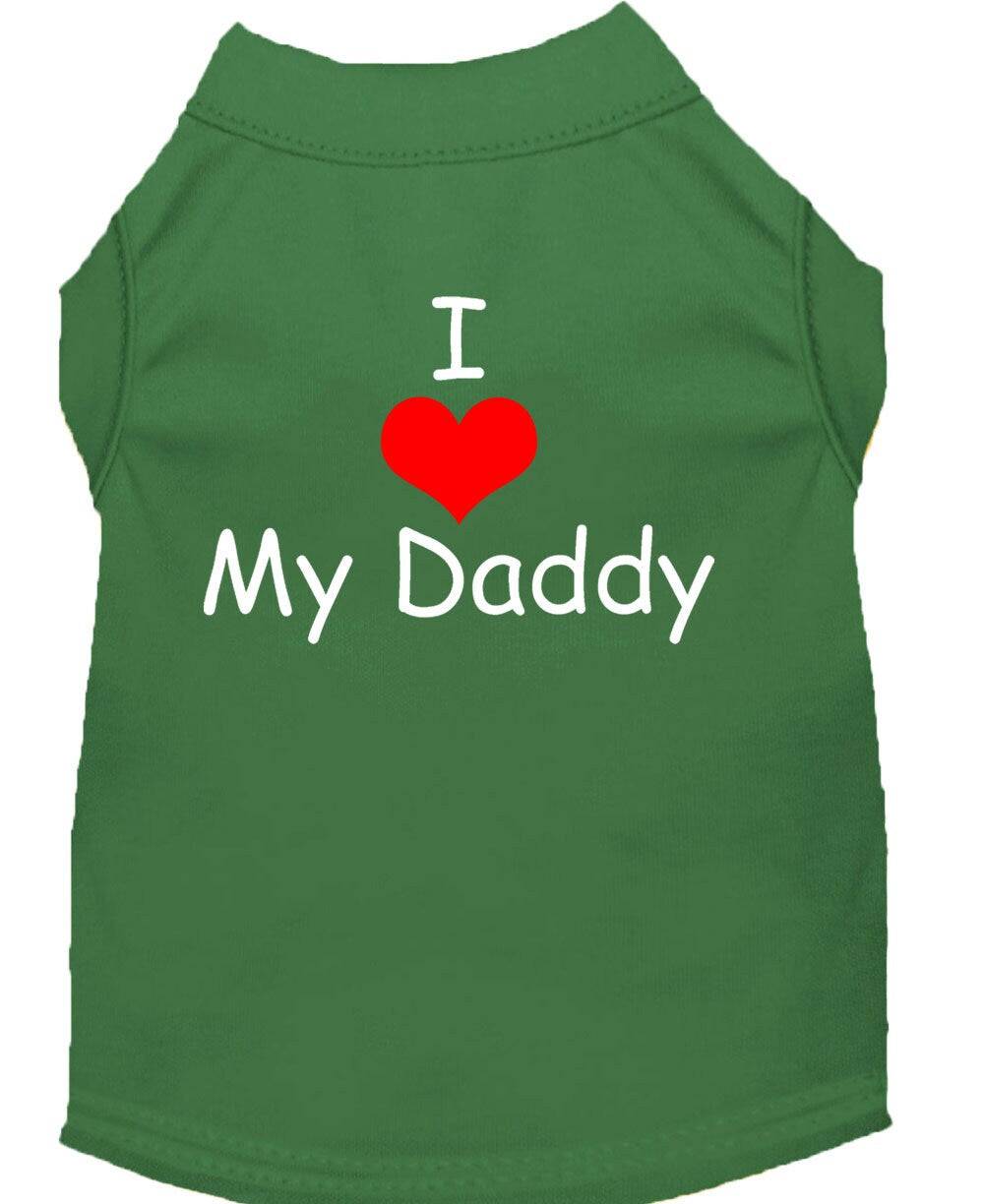 Pet Shirt "I Love My Daddy"