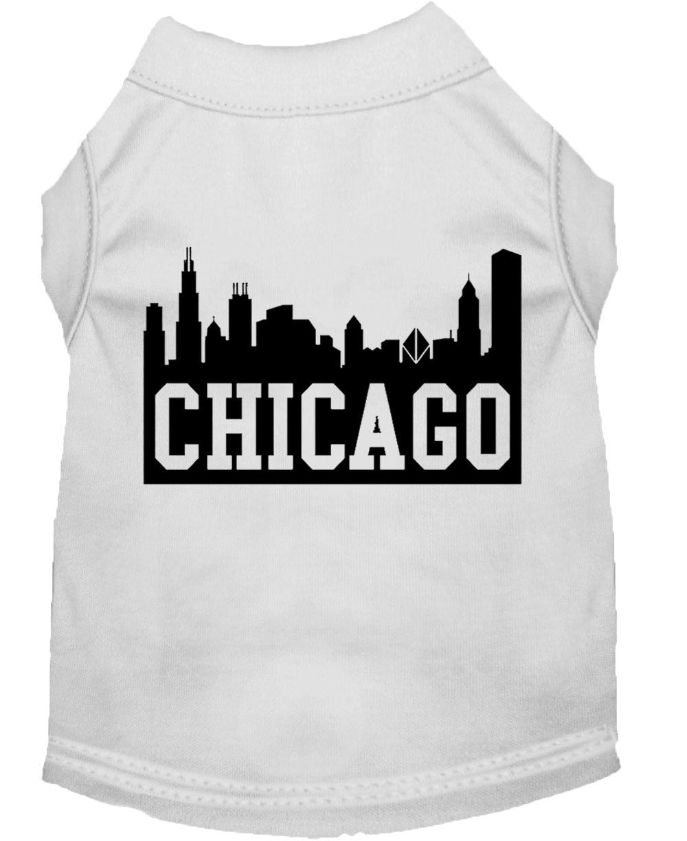 Pet Shirt "Chicago Skyline"