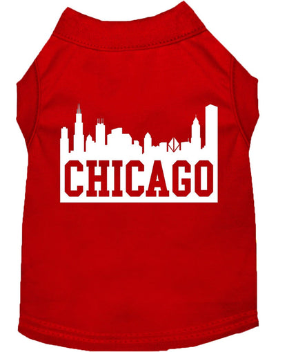Pet Shirt "Chicago Skyline"