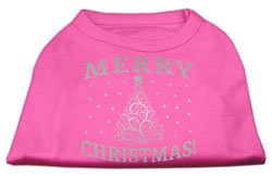 Christmas Pet Shirt, "Shimmer Christmas Tree"