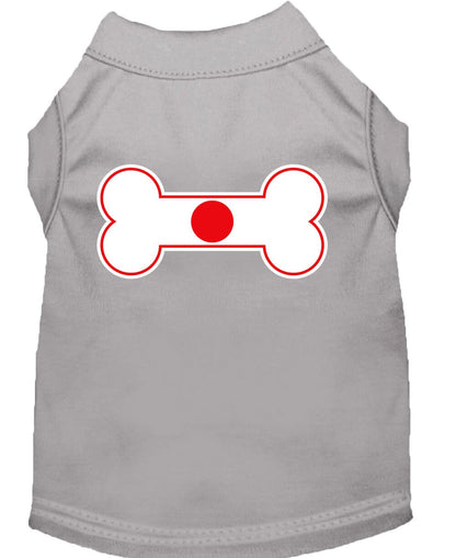Pet Shirt "Bone Shaped Japan Flag"