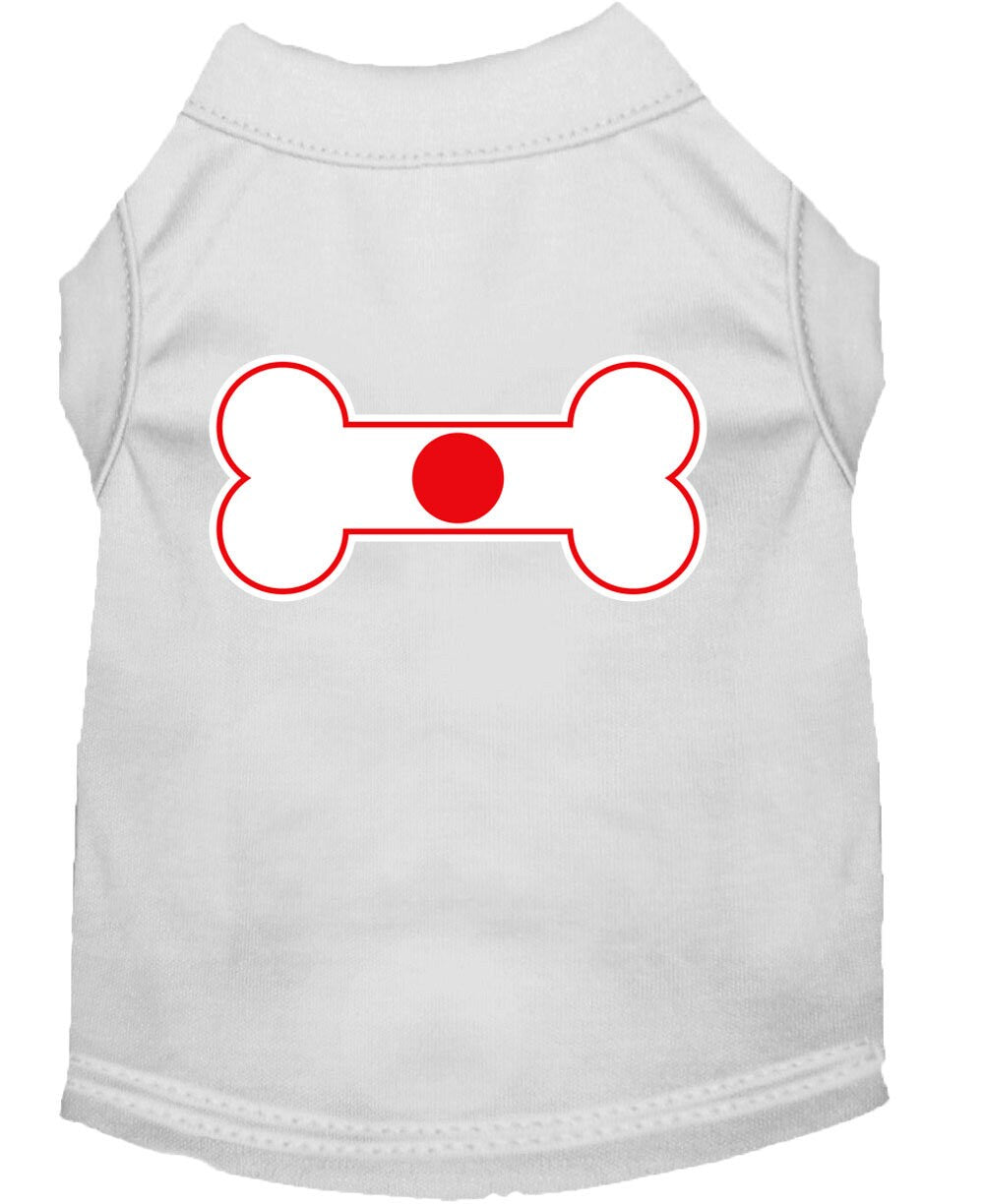 Pet Shirt "Bone Shaped Japan Flag"