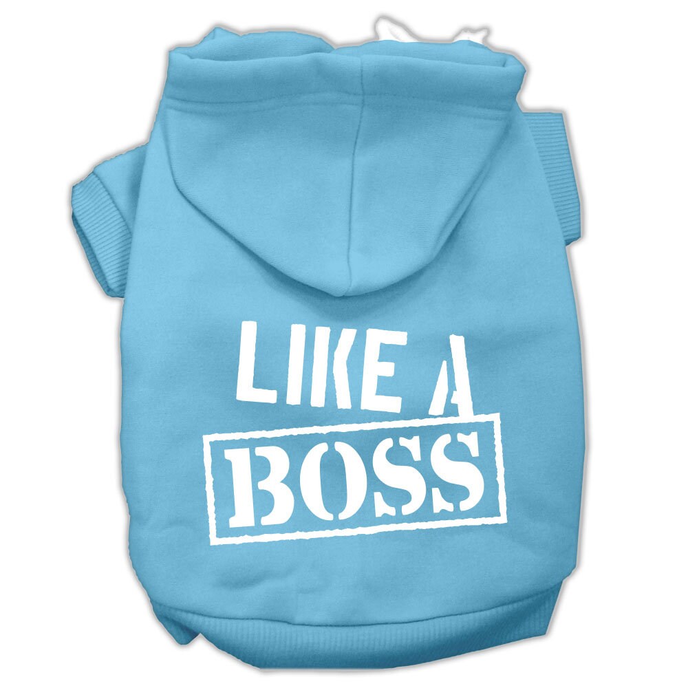 Pet Hoodie "Like A Boss"