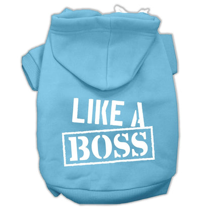 Pet Hoodie "Like A Boss"