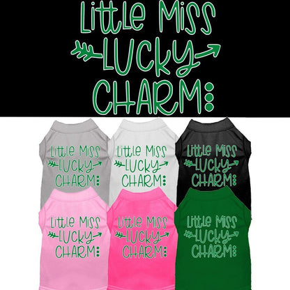 Pet Shirt "Little Miss Lucky Charm"
