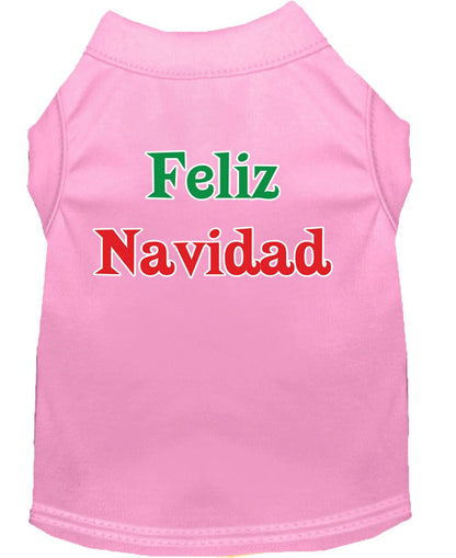 Christmas Pet Shirt, "Feliz Navidad"