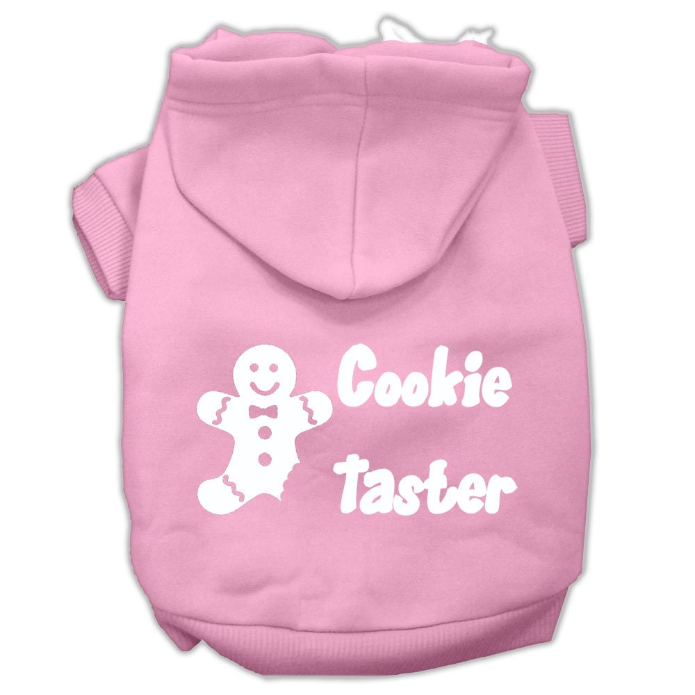 Christmas Pet Hoodie Screen Printed, "Cookie Taster"