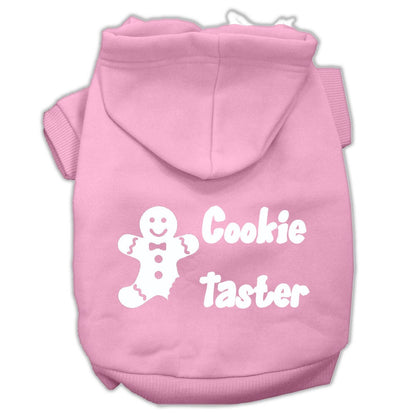 Christmas Pet Hoodie Screen Printed, "Cookie Taster"